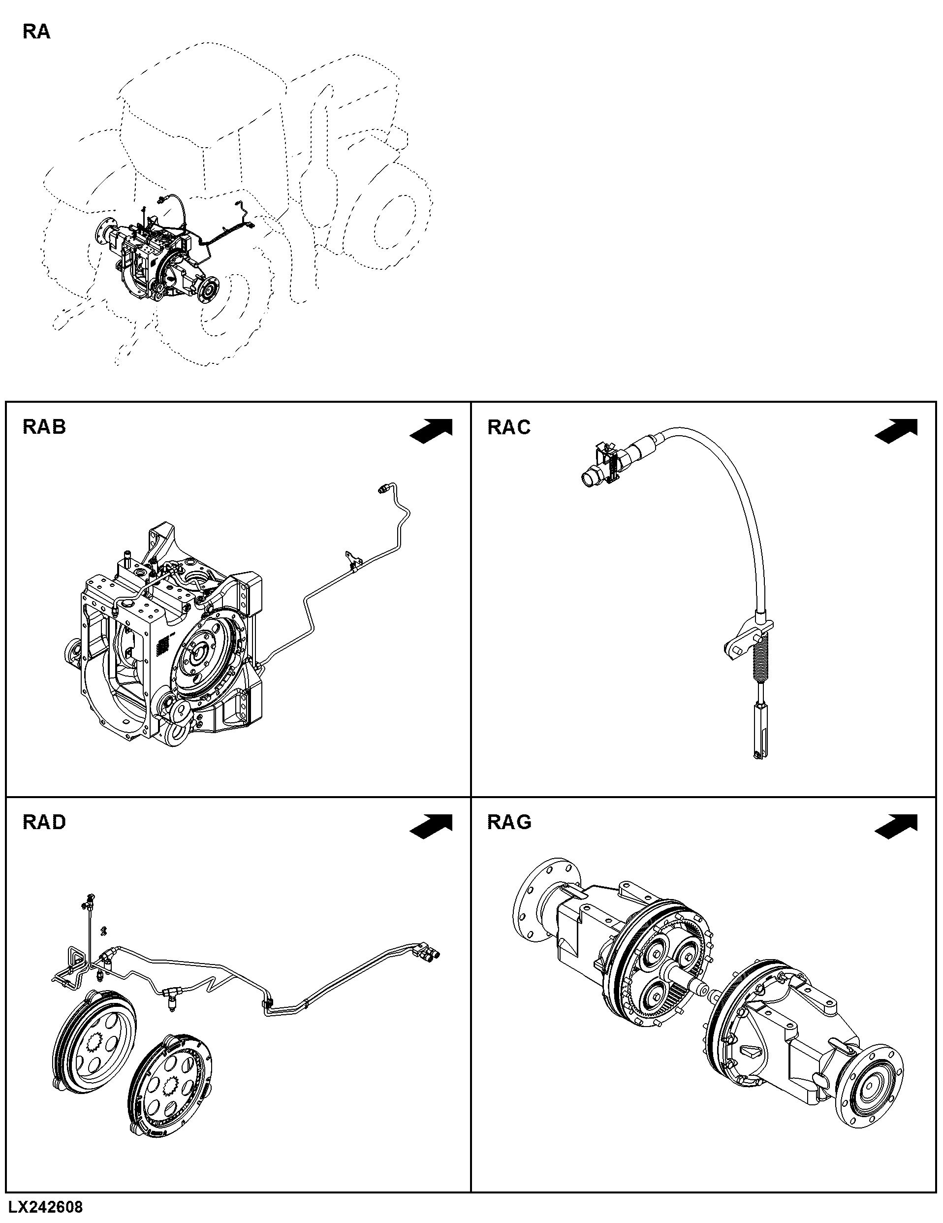 RA Rear Axle