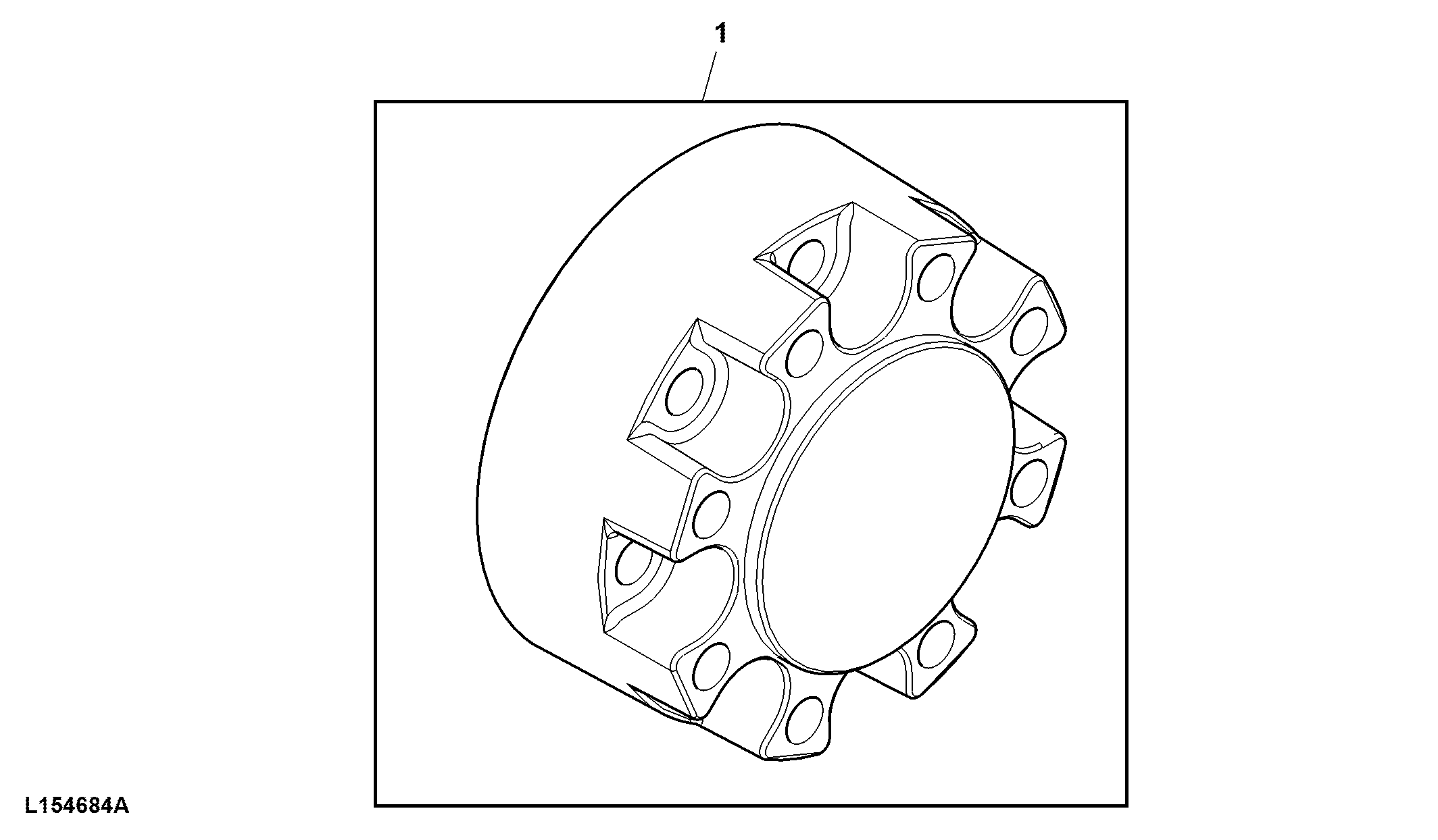 Attachment, Rear Wheel Spacer, 111 mm