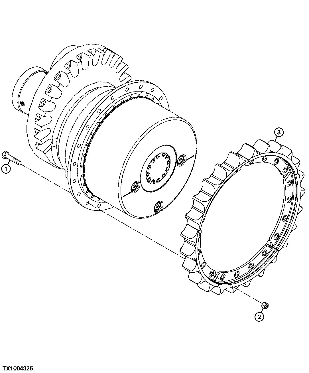 Track Chain Drive Sprocket