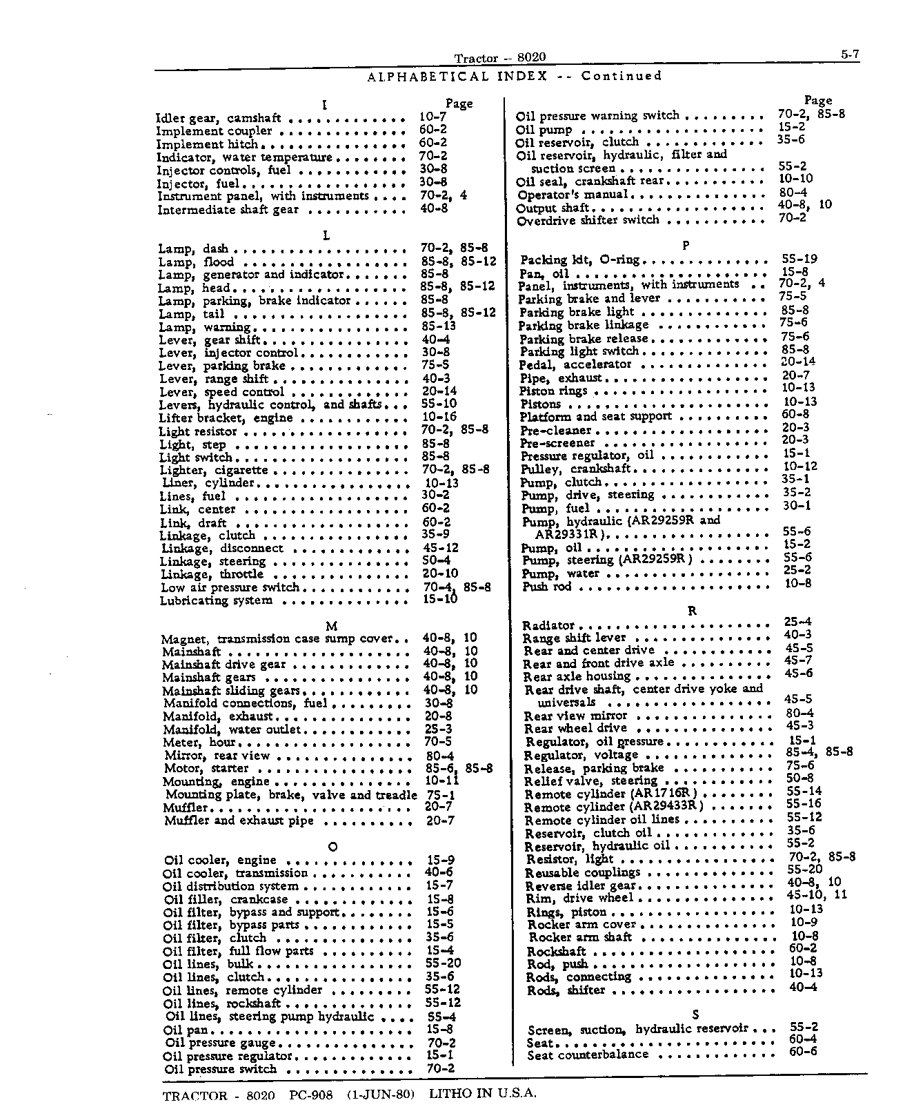 Section 5- General Information (Continued)