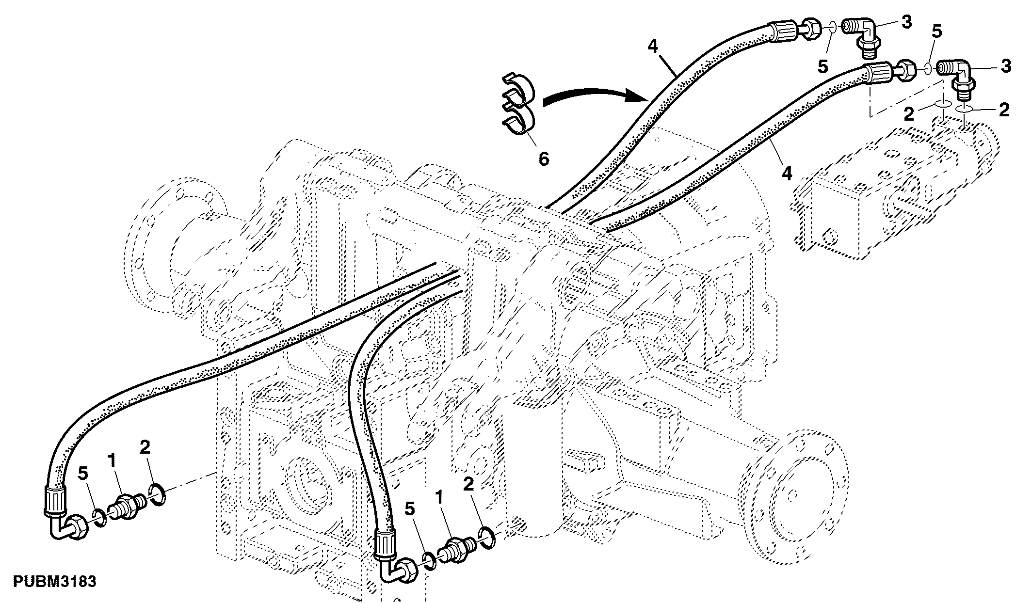 Lift Cylinder Lines