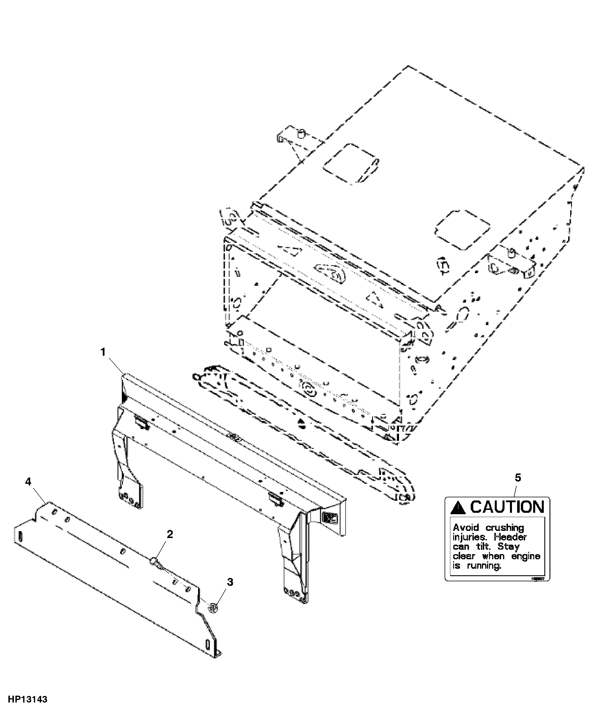 Feeder House Drum Shields And Tilt Frame, Contour Master