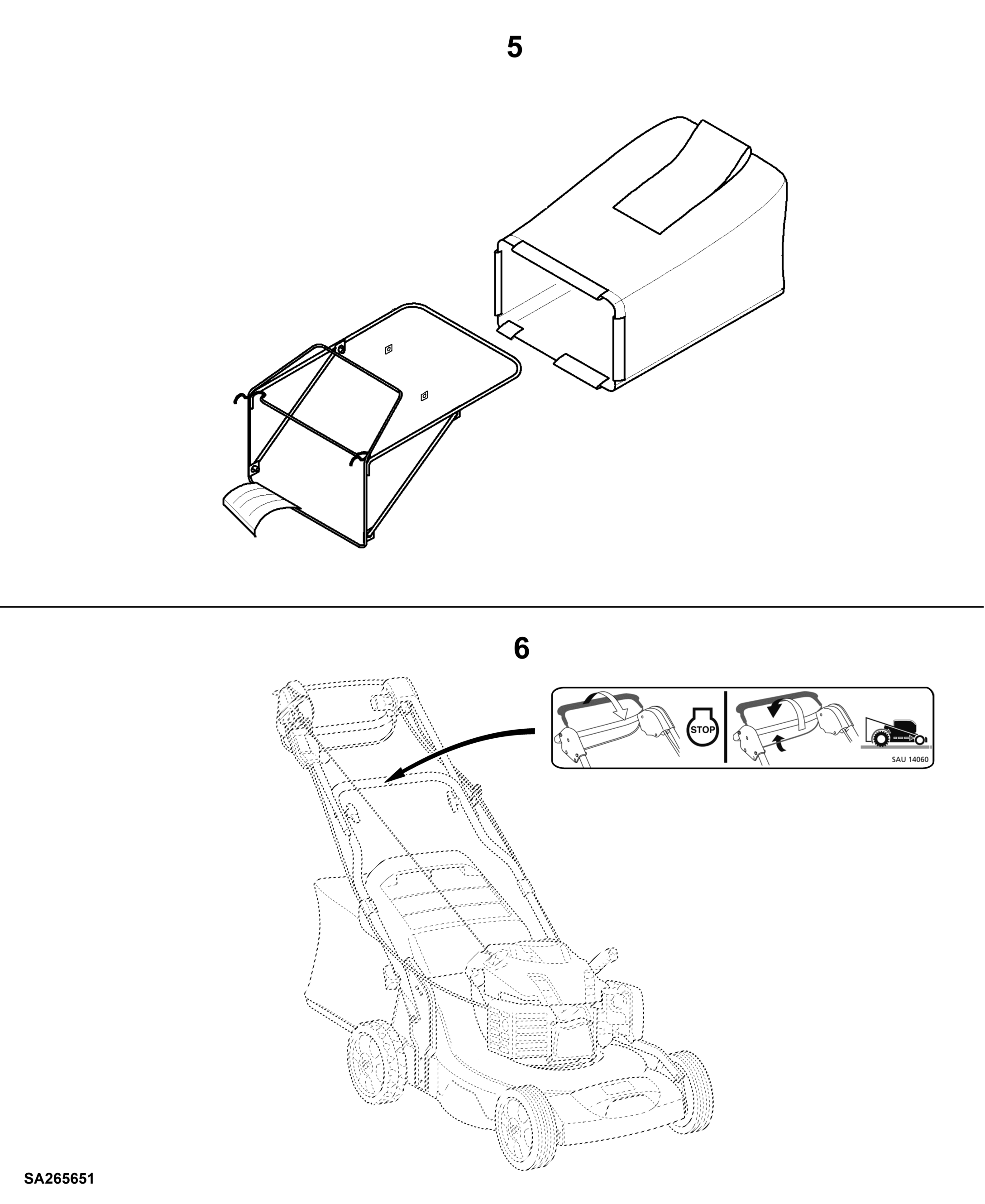 54 cm Walk-Behind Mower 4 Cycle Engine, JX90 (SA1697)