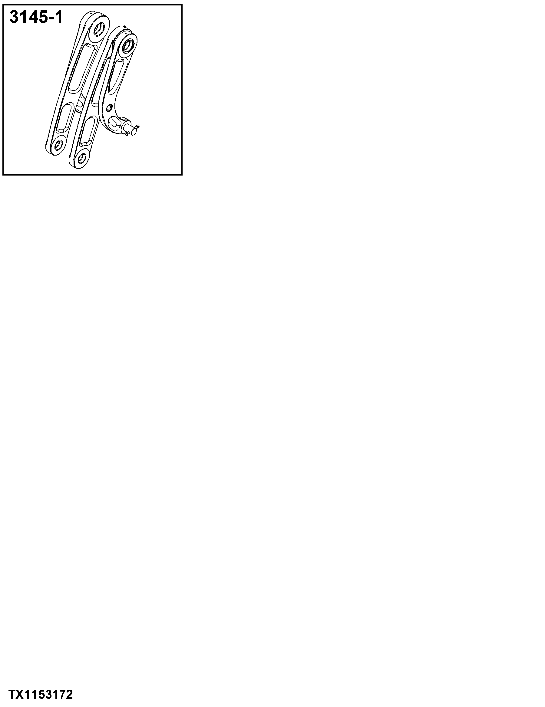 3145 Bucket Loader Linkage