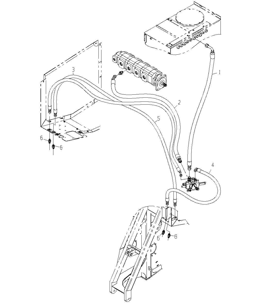 Lines - Scroll Inner - Pump To Valve (Track)