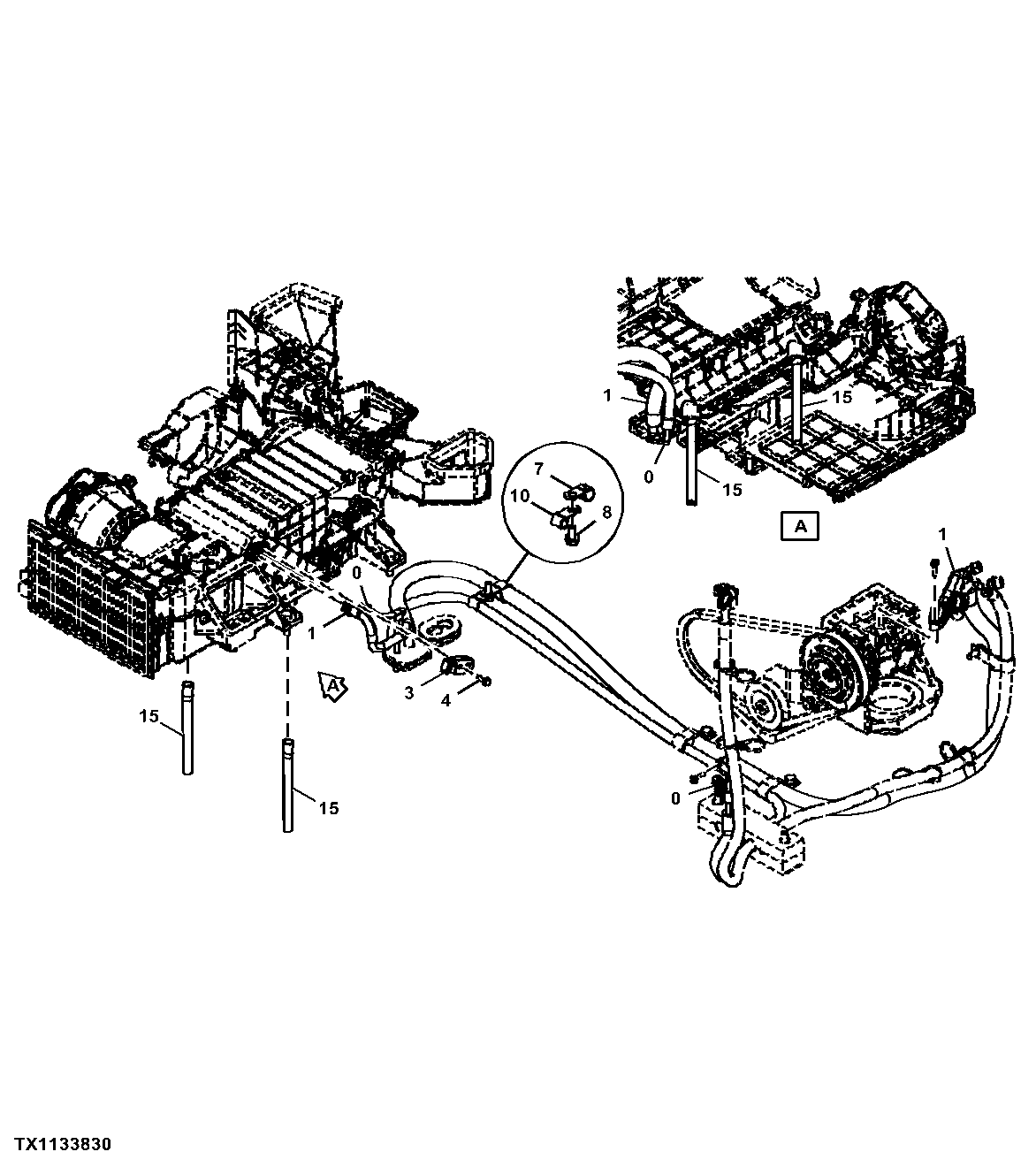 Air Conditioner Compressor and Condenser Hoses