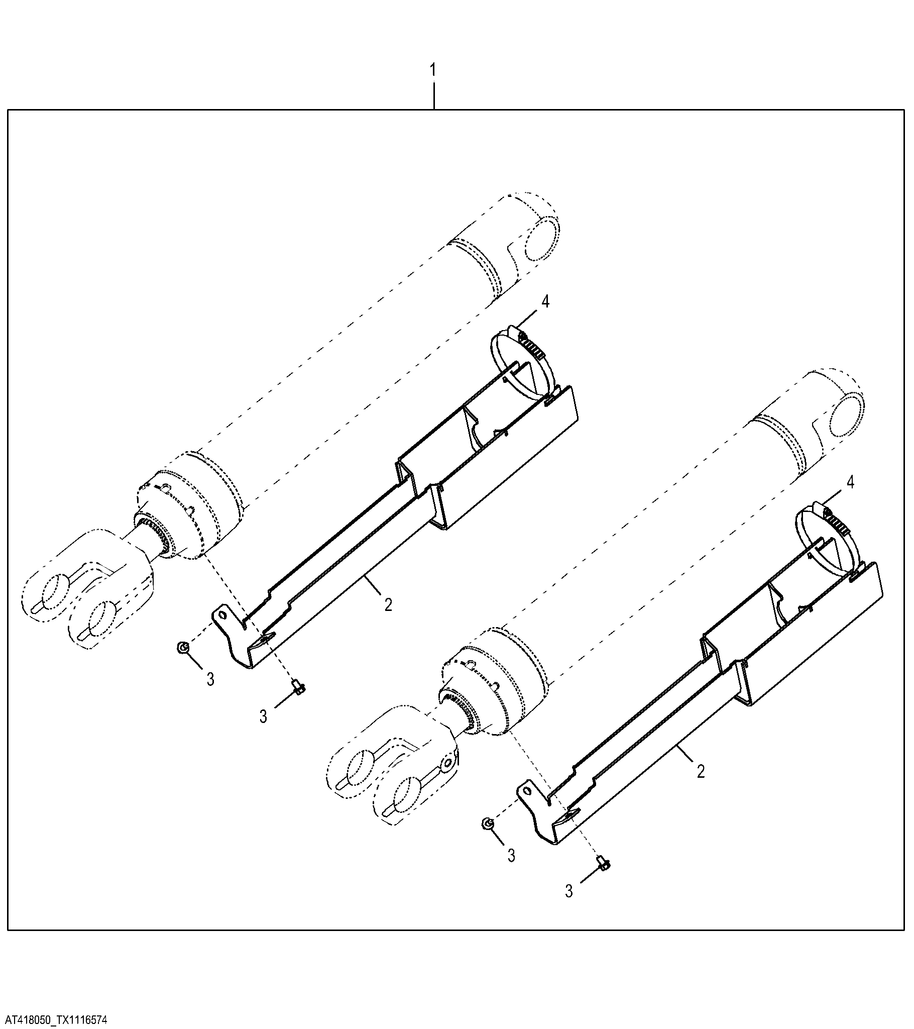Lift Cylinder Guard Kit