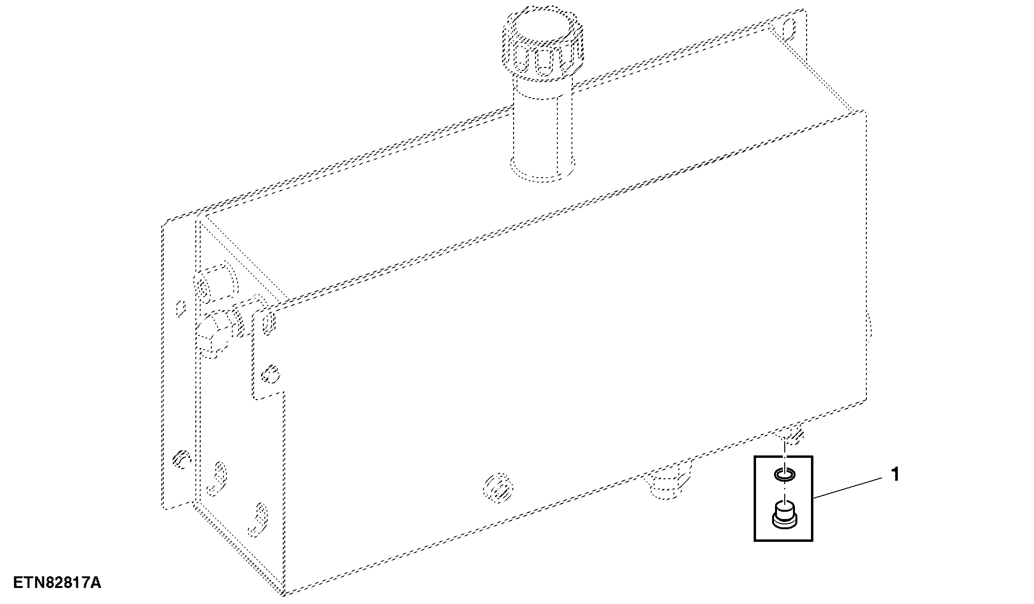 Hydraulic Reservoir Fitting Plug