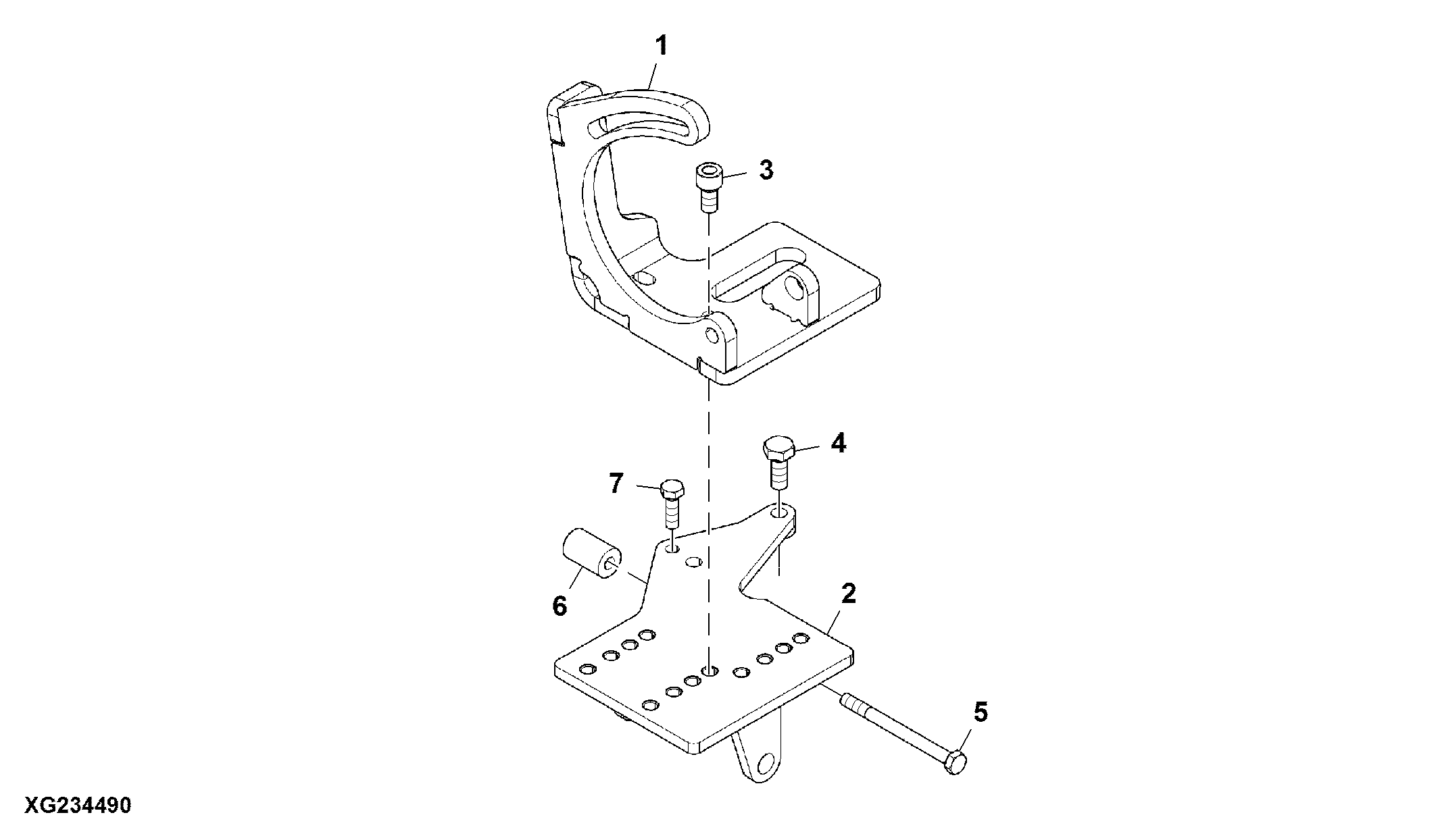 A/C Compressor Bracket
