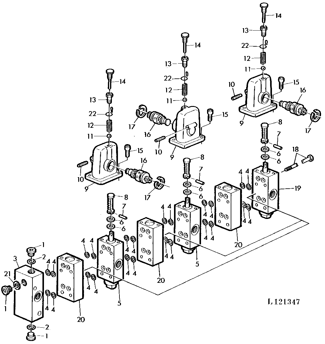 SINGLE-ACTING SELECTIVE CONTROL VALVE (SPOOL TYPE)