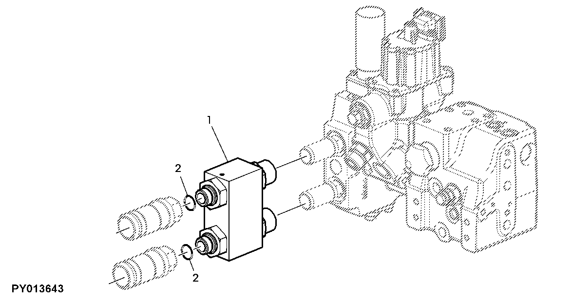 CHECK VALVE, SCV WORKPORT