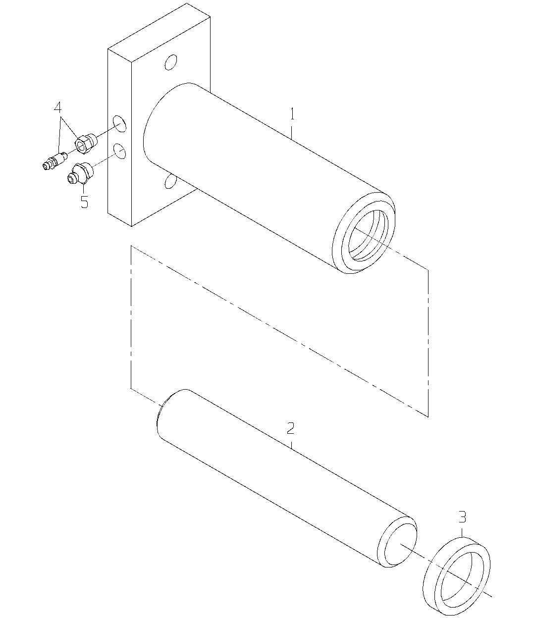 CHAIN TIGHTENER CYLINDER
