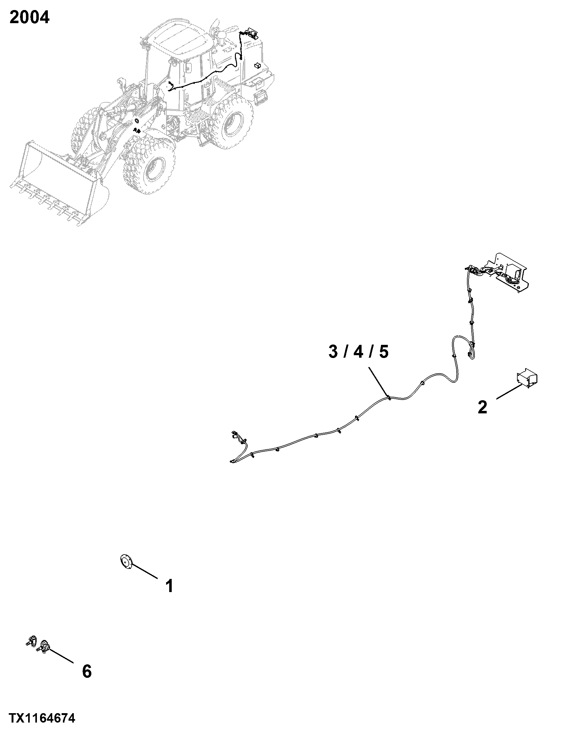 2004 Warning Devices Including Horn & Reverse Alarm