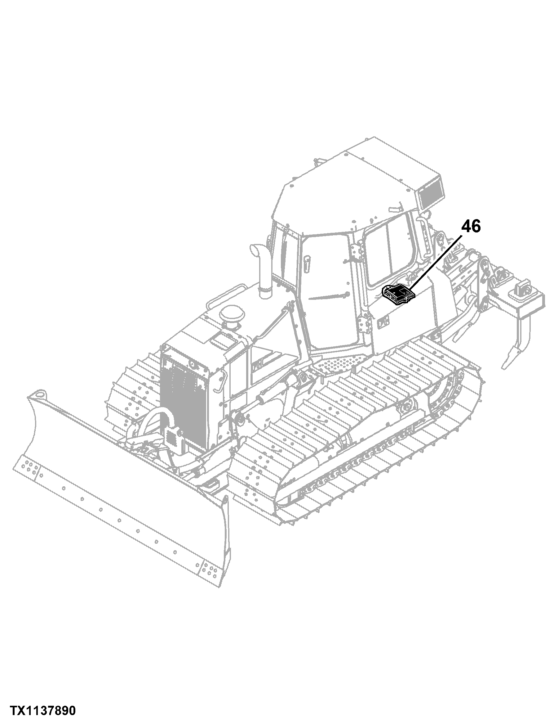 700K Crawler Dozer (PIN: 1T0700KX_ _E217278 - 275435) Engine 6068HT092
