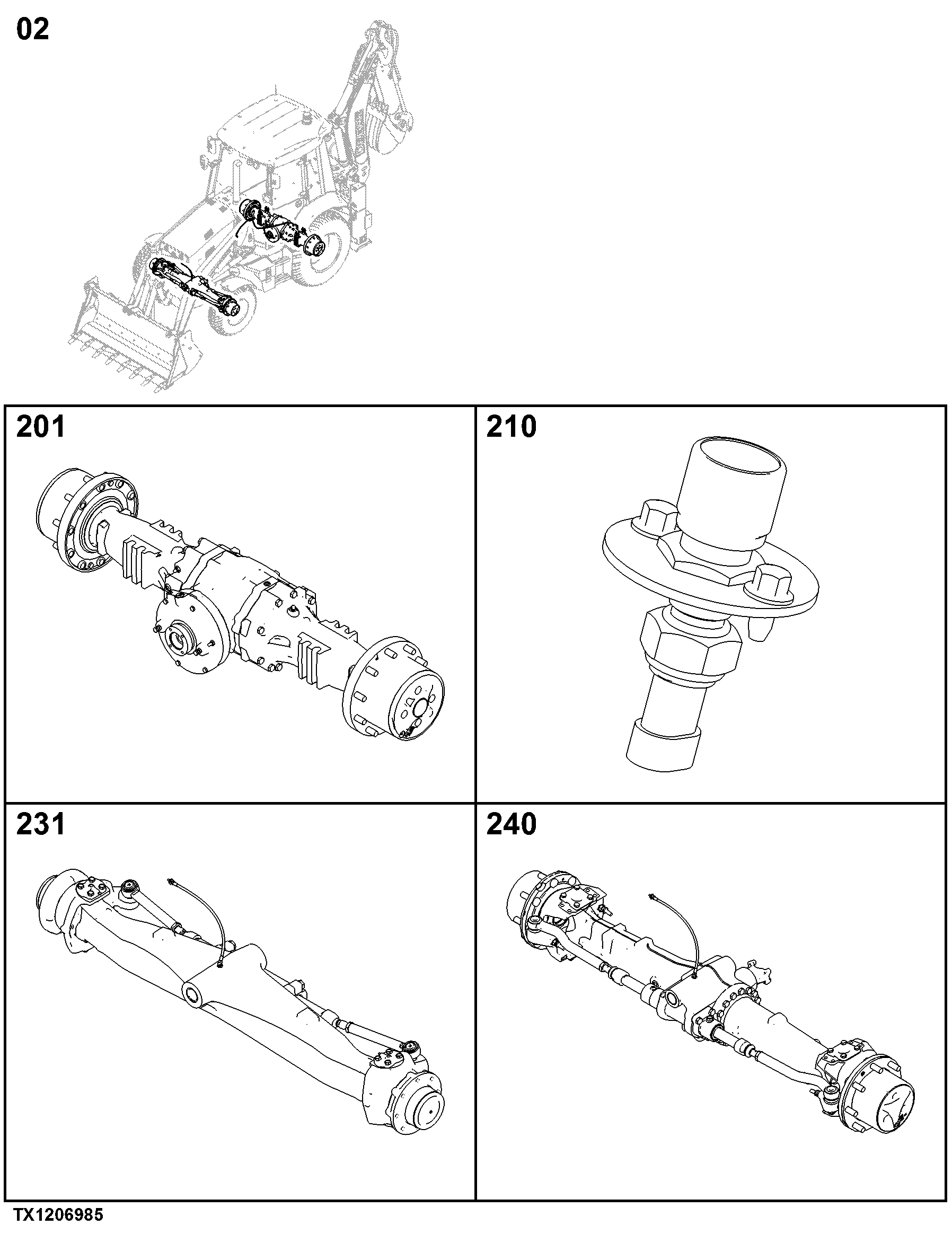 2 Axles, Differentials and Suspension Systems