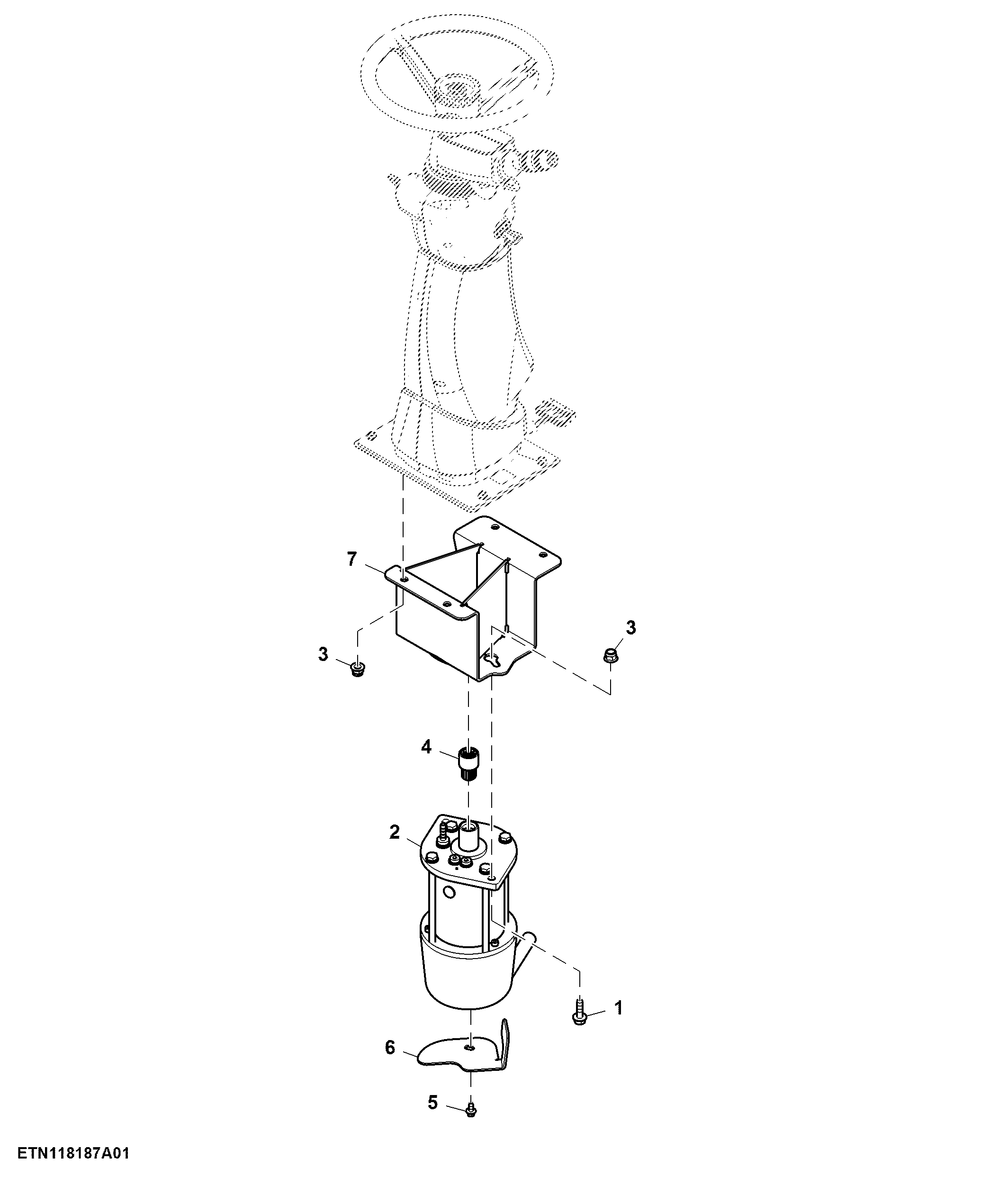 Steering Controller and Mounting ( - 190002)