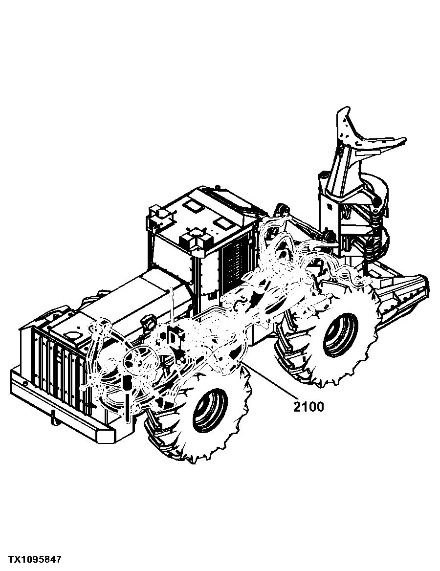 843K Wheeled Feller Buncher (Worldwide Edition)
