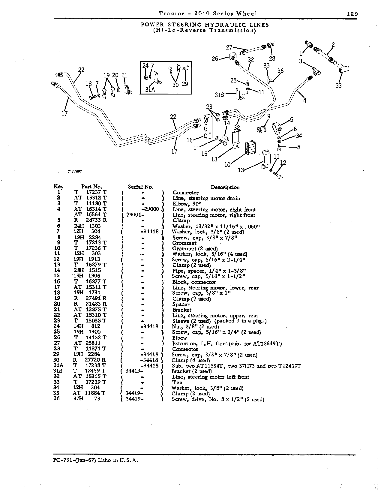 Motor, power steering (Continued)