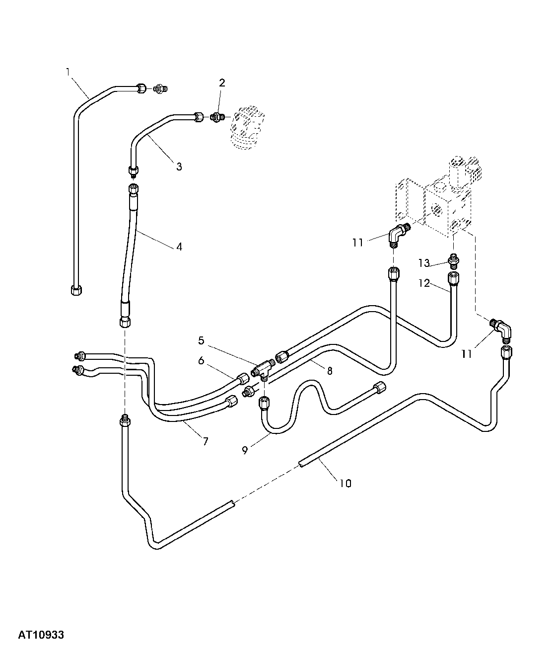 RETURN LINE STEERING UNIT (VERSION 40 KM/H)