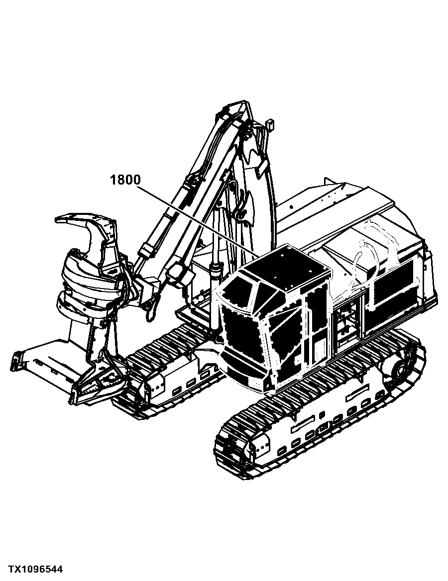 903K Tracked Feller Buncher (PIN: 1T0903KX_ _D181103 - D270472)(PIN: 1T0903KX_ _C181103 - C270472)