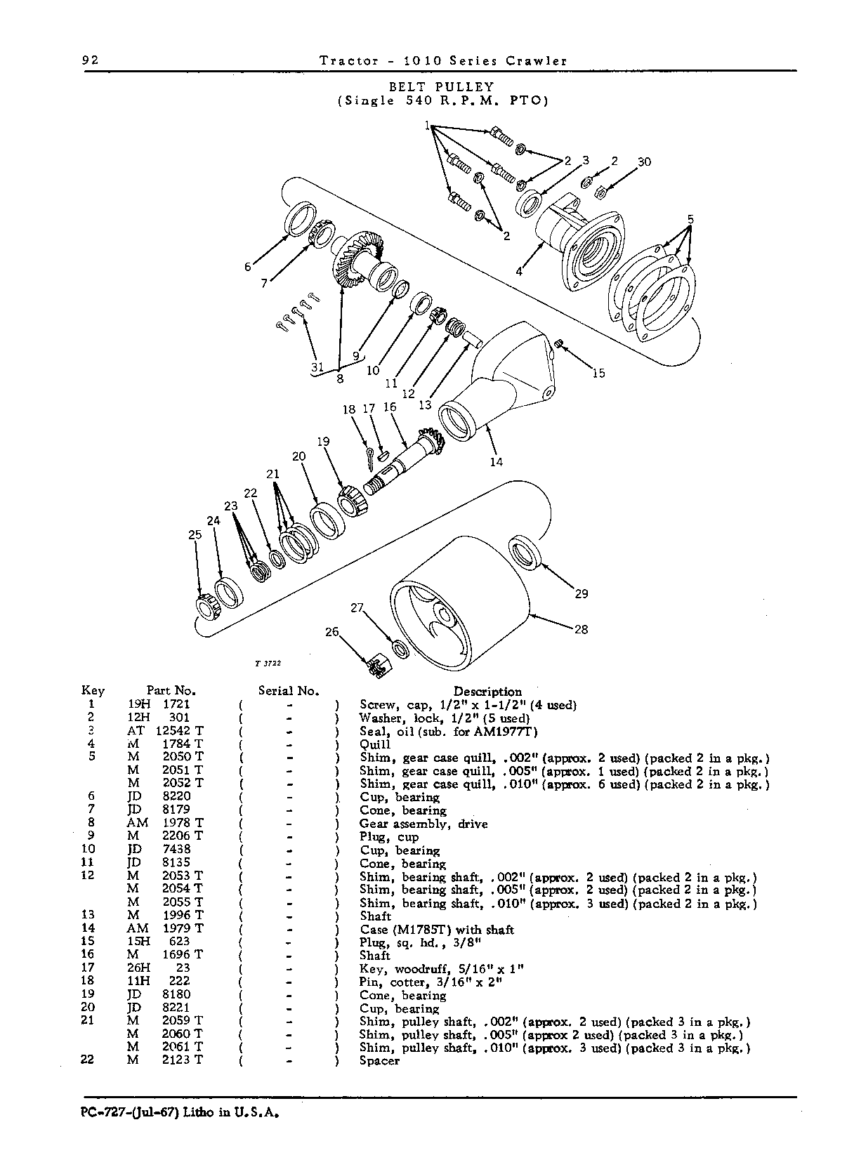 Belt, pulley