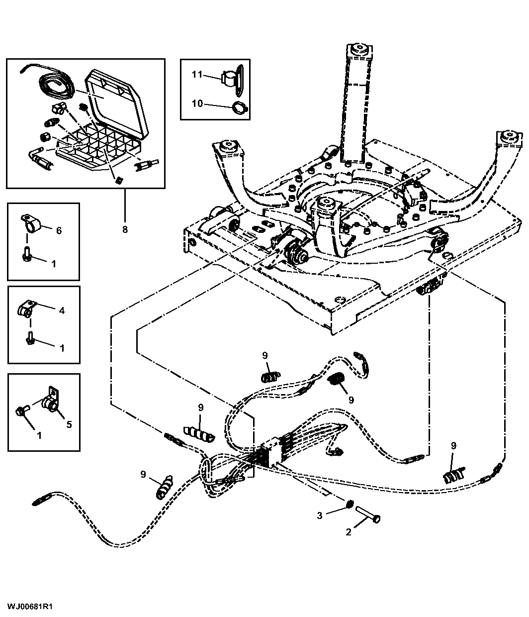 Auto Lubrication System - Rotating and Levelling Cab