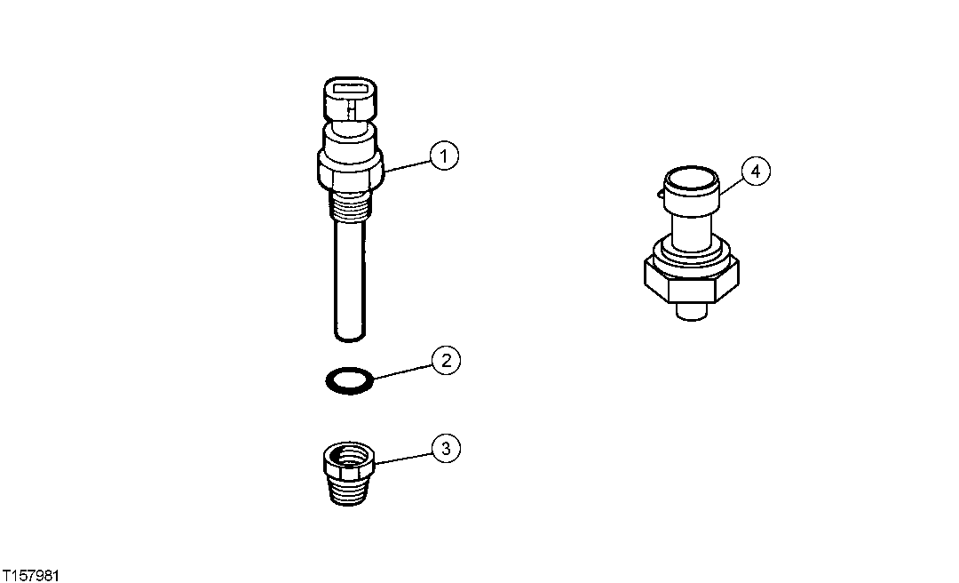 ENGINE COOLANT TEMPERATURE SENDER AND OIL PRESSURE SENSOR