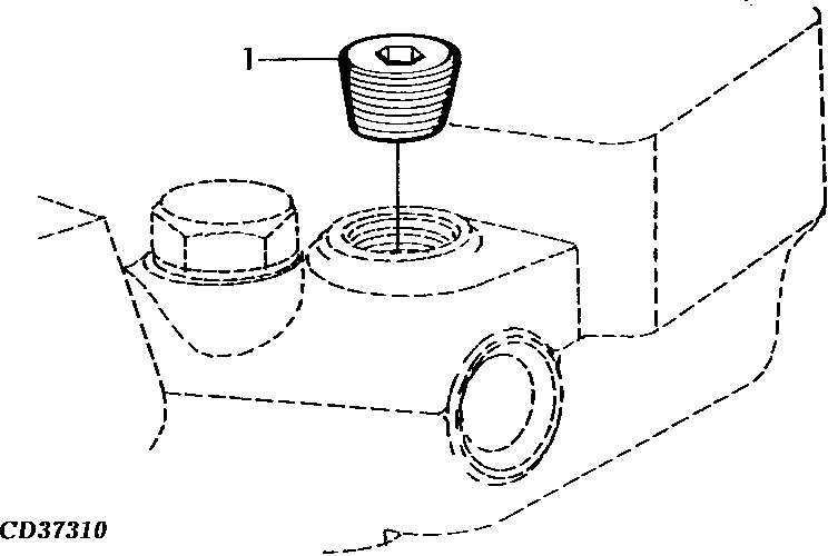 PLUG, WITHOUT WATER TEMPERATURE SENSOR