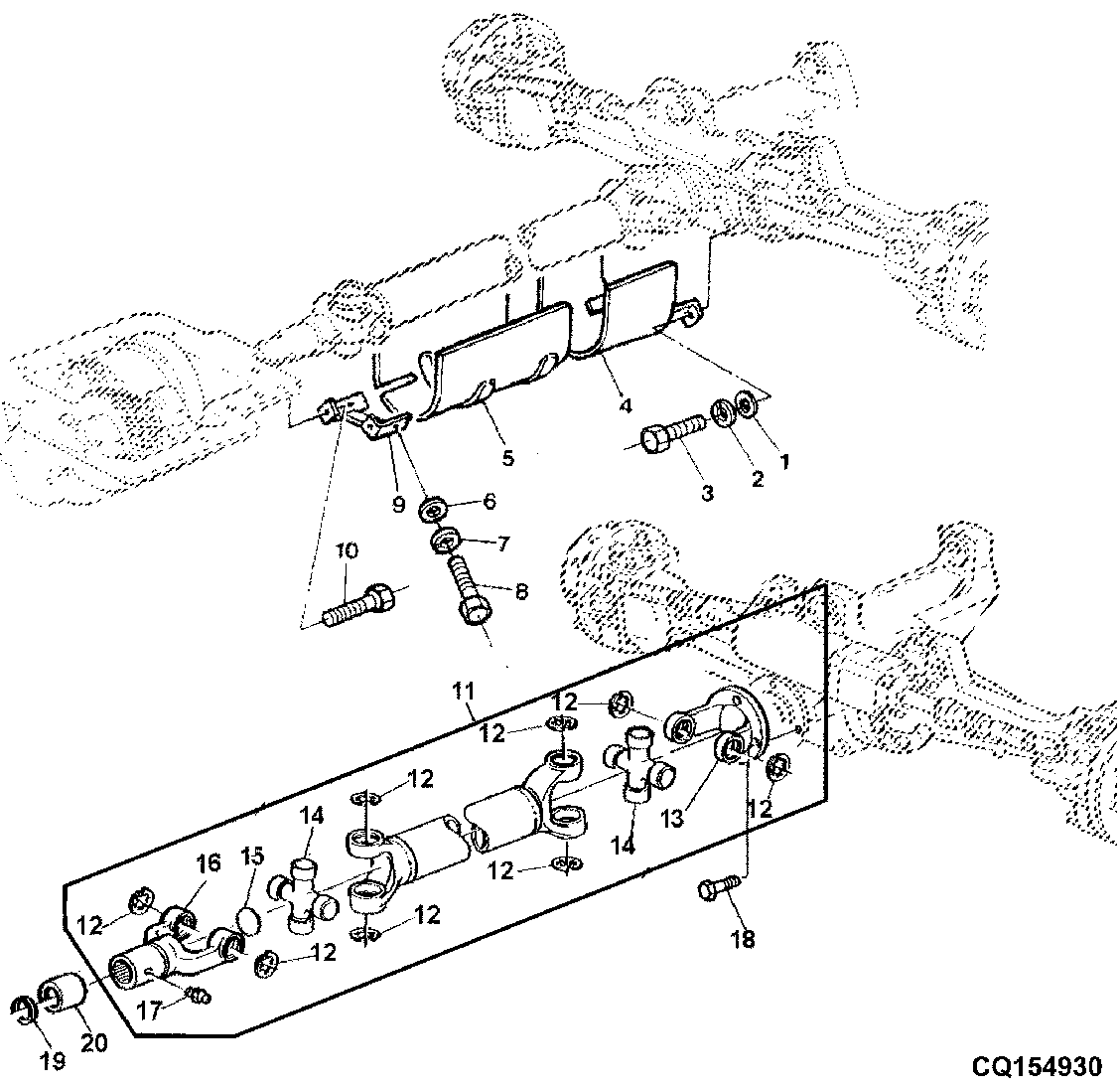 MFWD, TRANSMISSION AXLE END ANTIROLL PROTECTION
