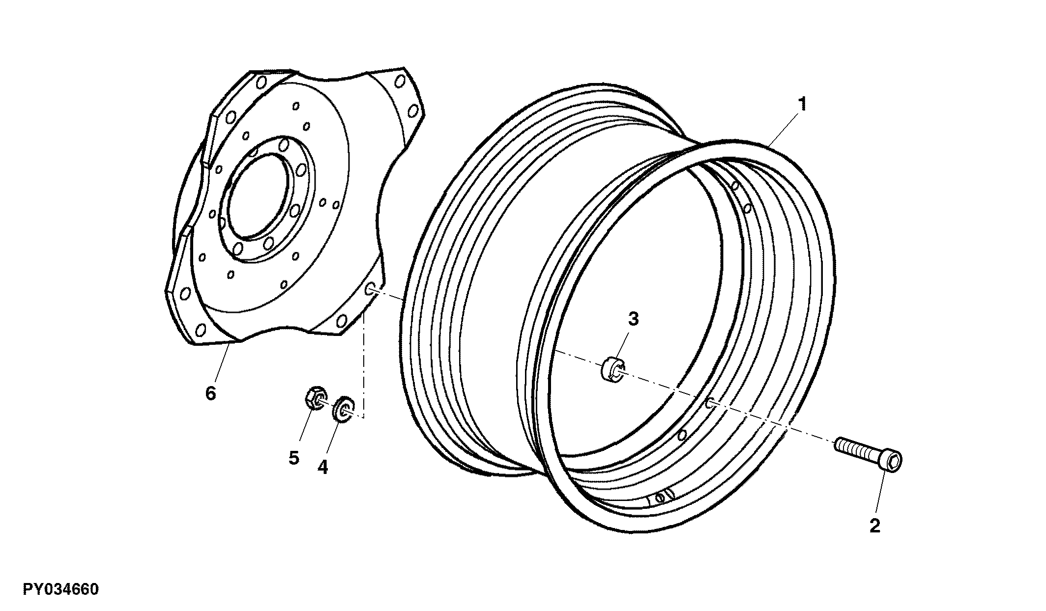 REAR WHEELS, ADJUSTABLE (275MM BOLT CIRCLE DIAMETER)