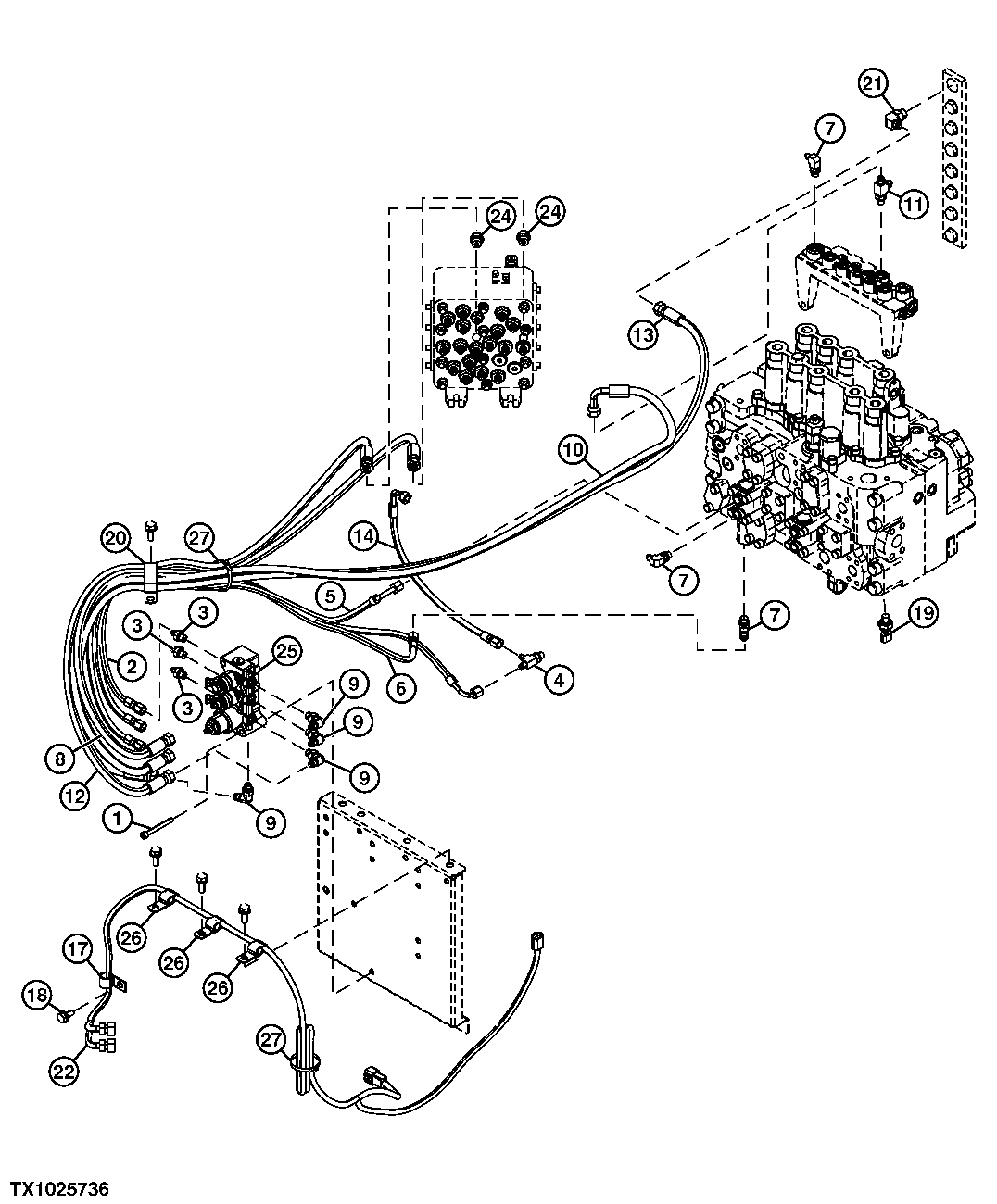 Pilot Lines, Control Valve To Pilot Signal Manifold