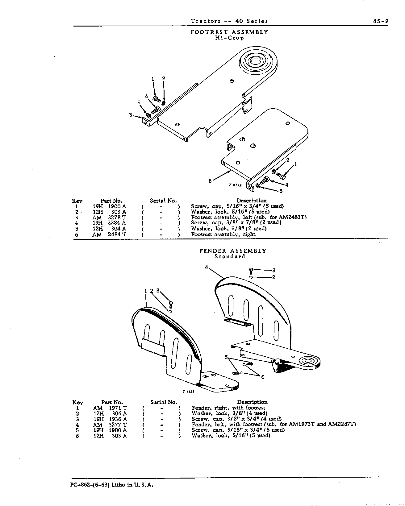 Fender assembly (S)