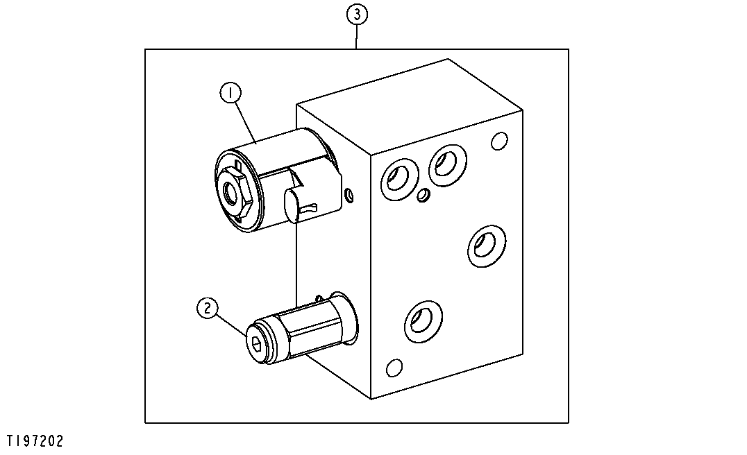 PIN DISCONNECT VALVE COMPONENTS (SN 590068- )