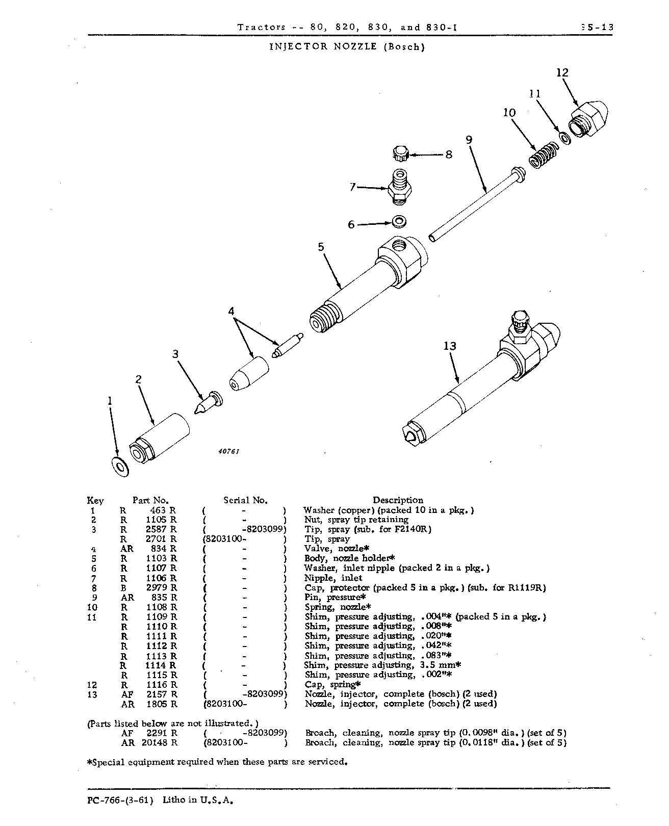 Fuel injection pump (Continued)