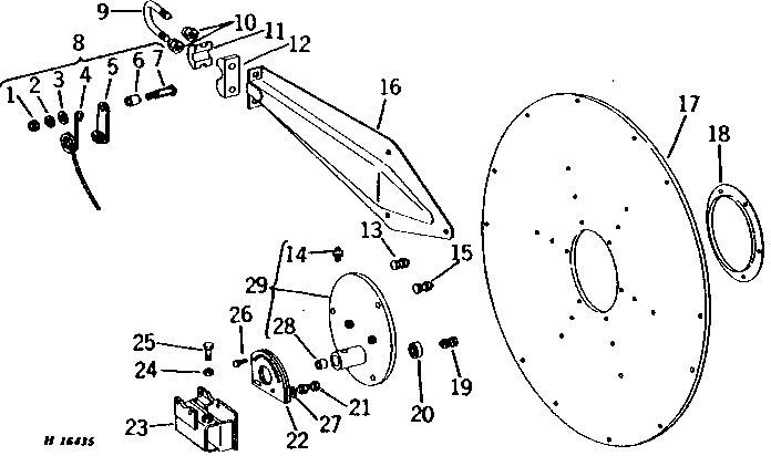 Pick - Up Reel Polygon And Double Eccentric (Yellow)