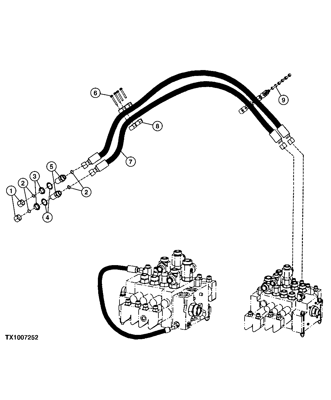 Fourth Function Auxiliary Hydraulics (For Use With Tool Carrier or Log Loader) (568712 - )
