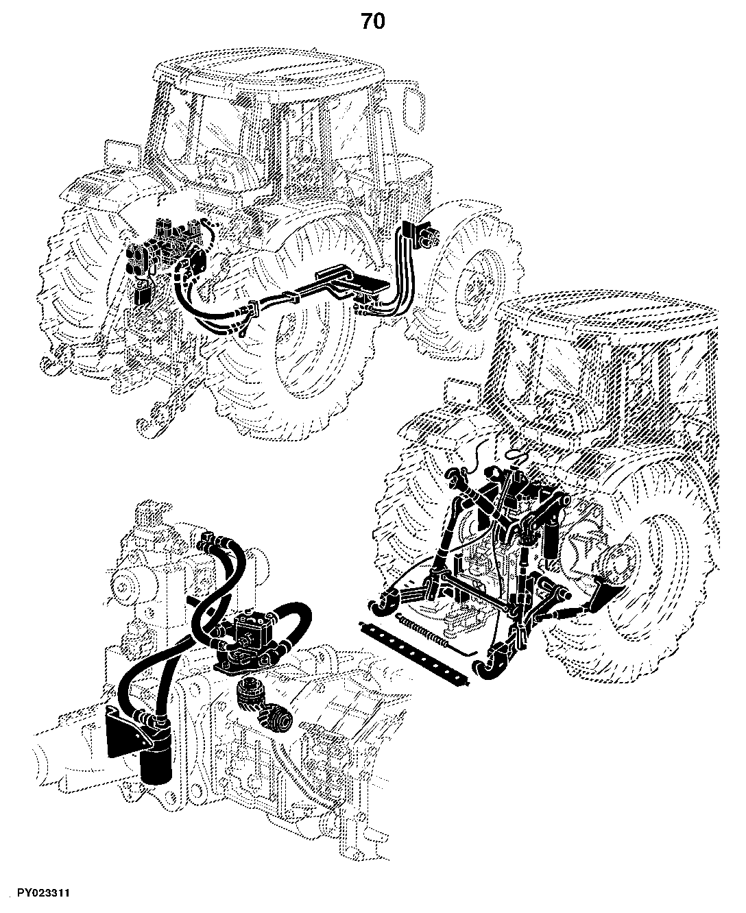 SE6010, SE6110, SE6210, SE6310, SE6410 Tractors (Europe Edition)
