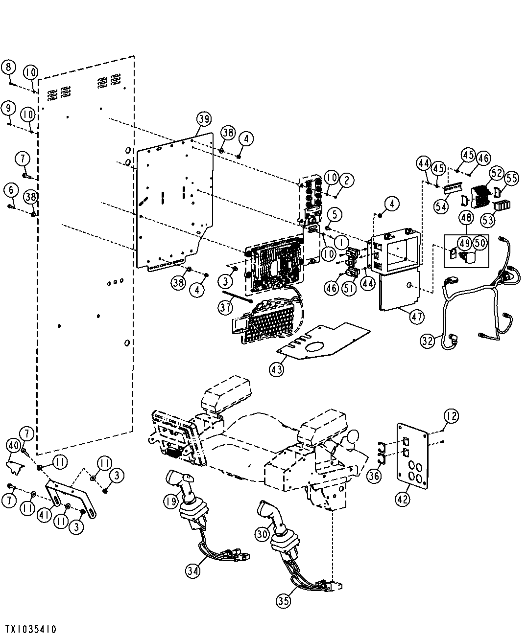 TIMBERRITE (T30) SYSTEM - COMPUTER MOUNTING HARDWARE (SN -XXXXXX)