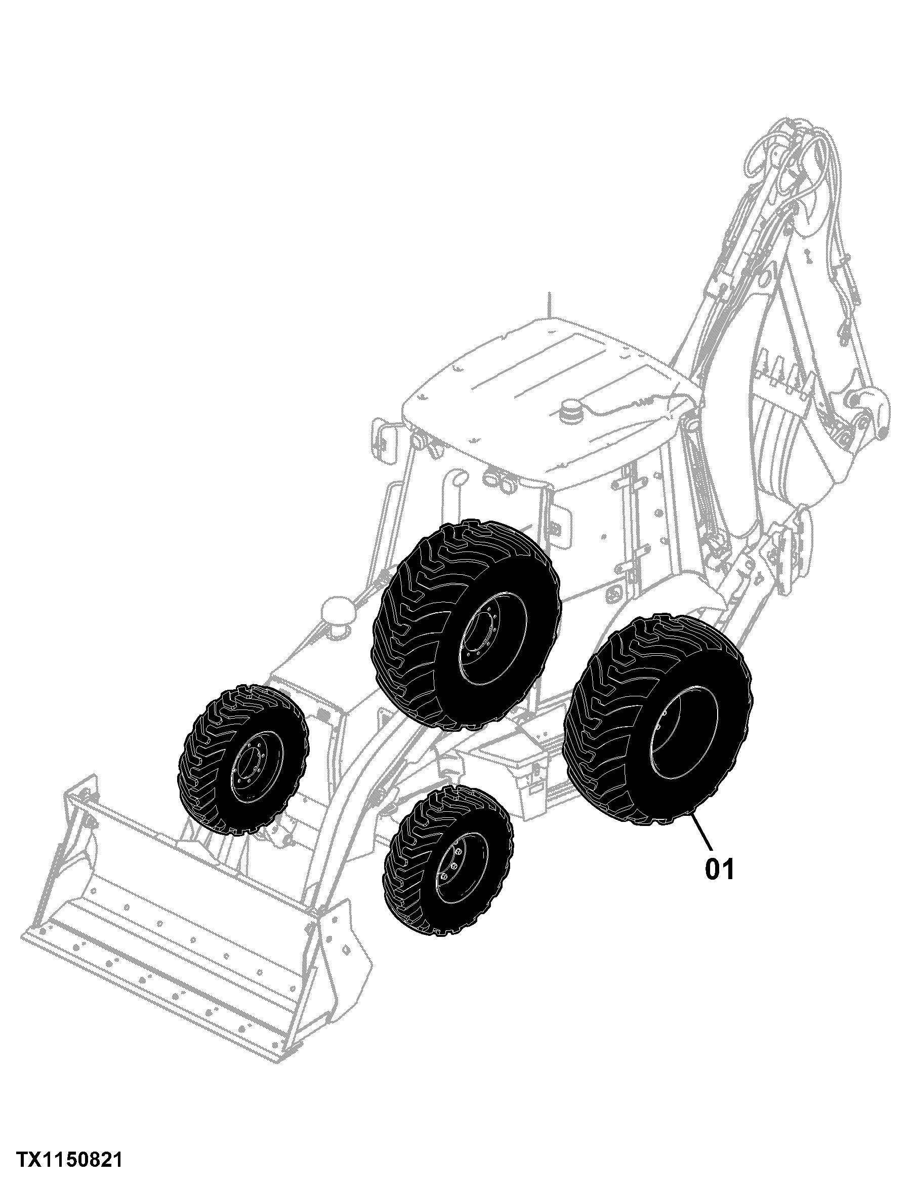 410K Backhoe Loader (Engine 4045HT063, 4045HT073)(PIN: 1T0410KX_ _E219607 - E277405)