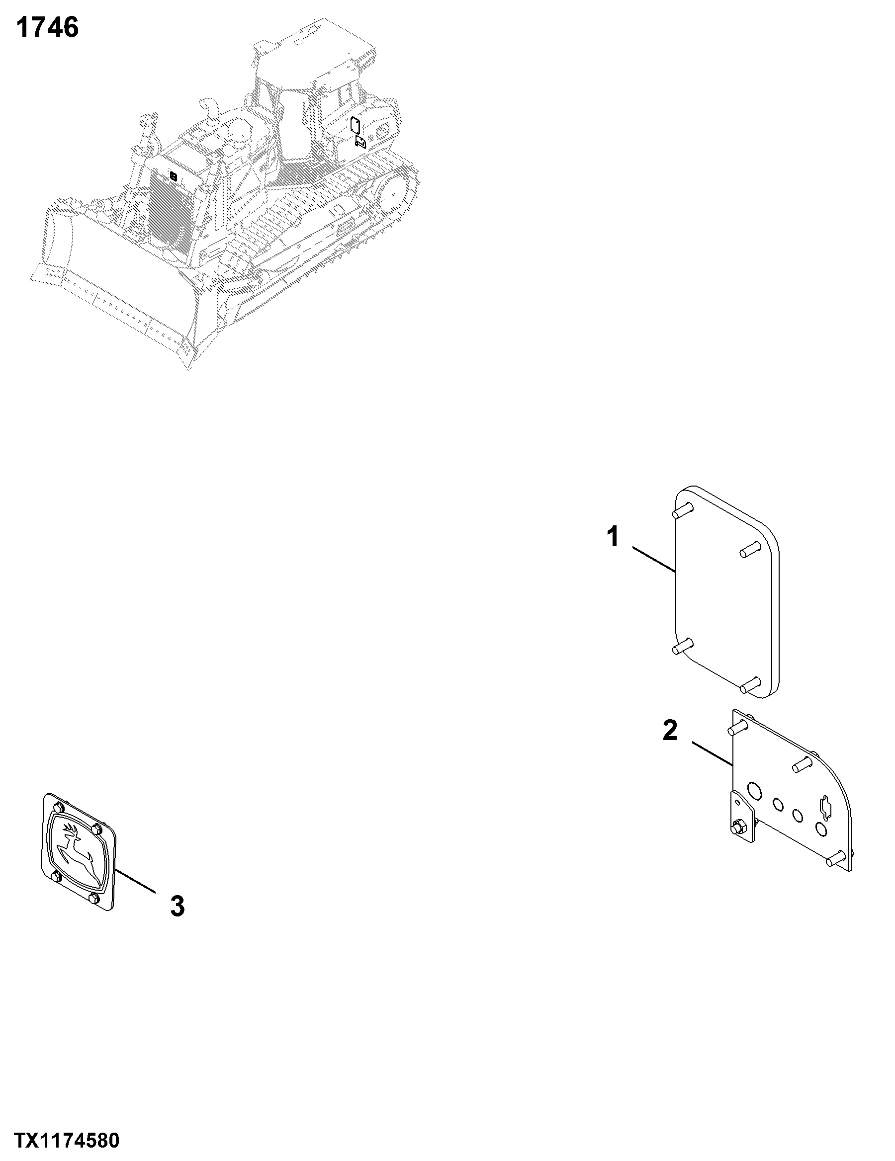 1746 Frame Bottom Guards