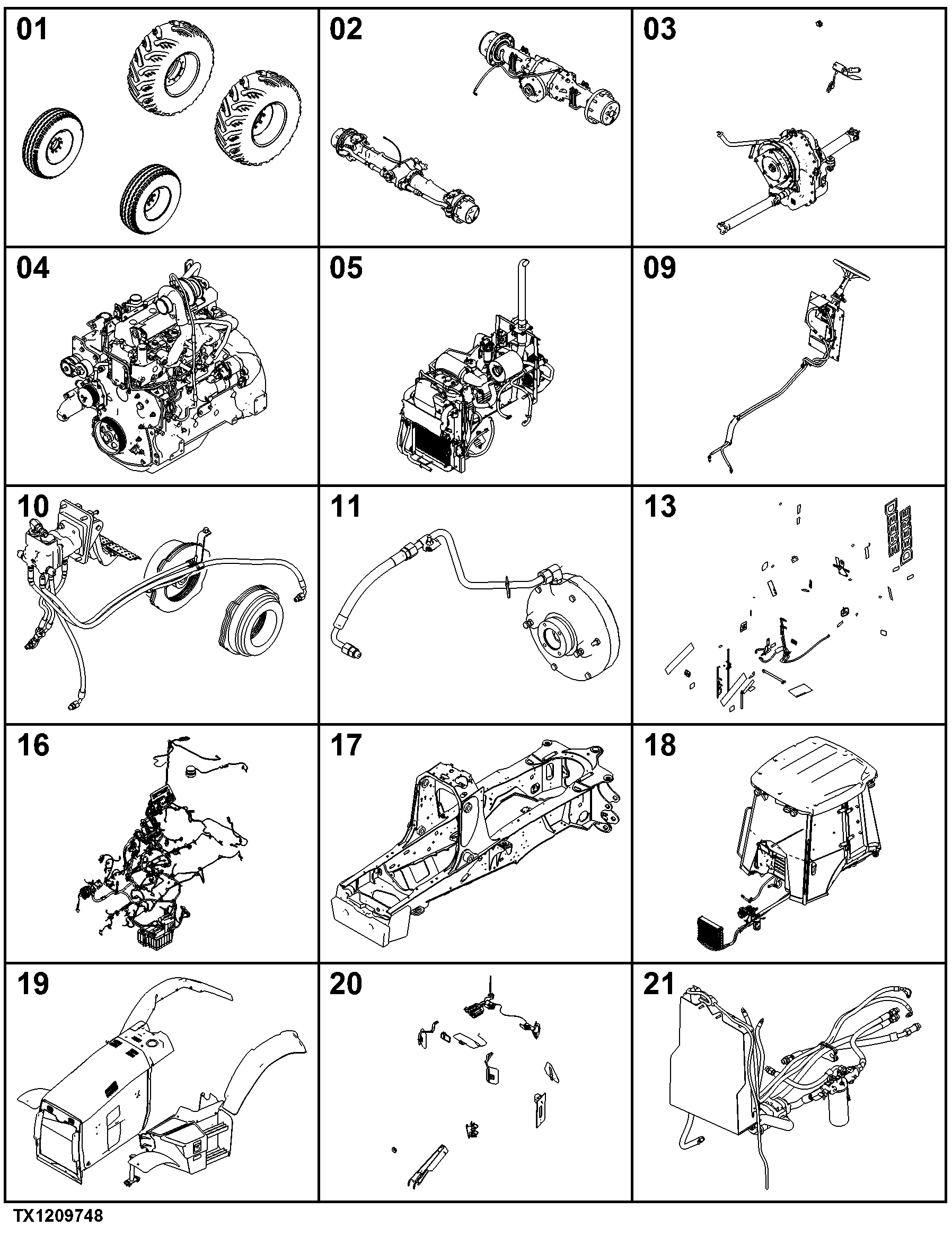 310L EP Backhoe Loader (Engine 4045HT072)(PIN: 1T0310EL_ _G273920-329327)