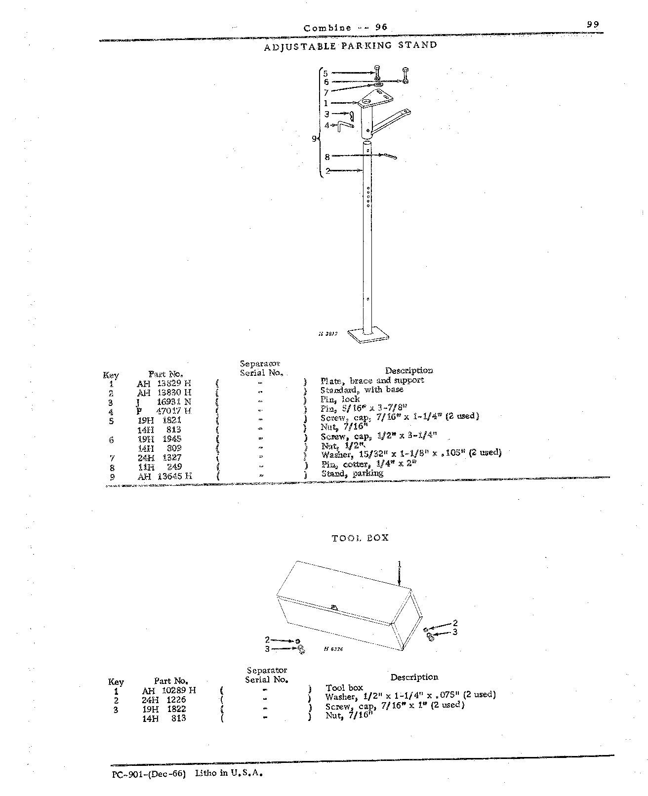 Separator Front, Top, and Side Sheets, Rear Hood and Ladder (Continued)