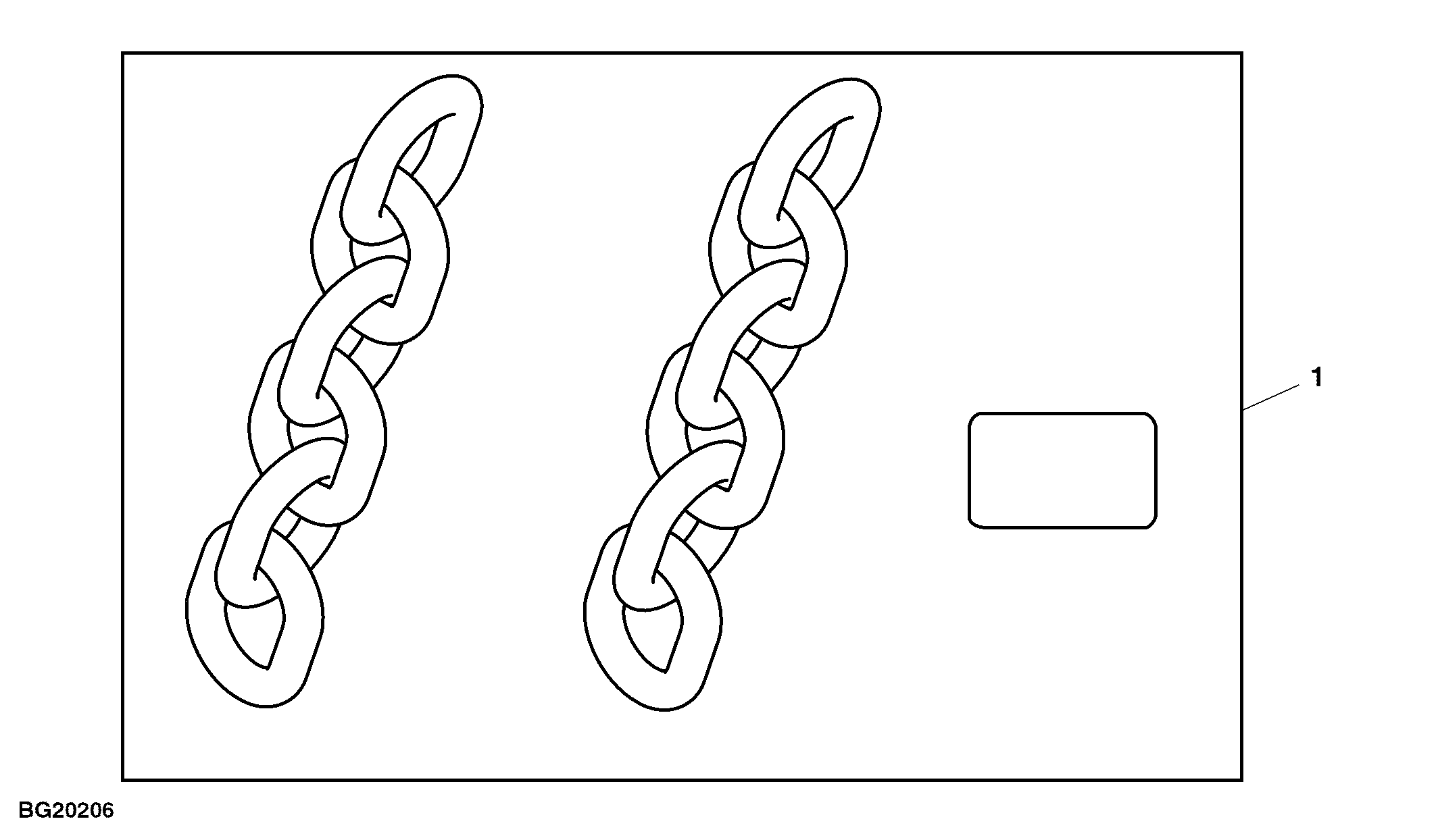 Attachment, Tire Chains, Rear