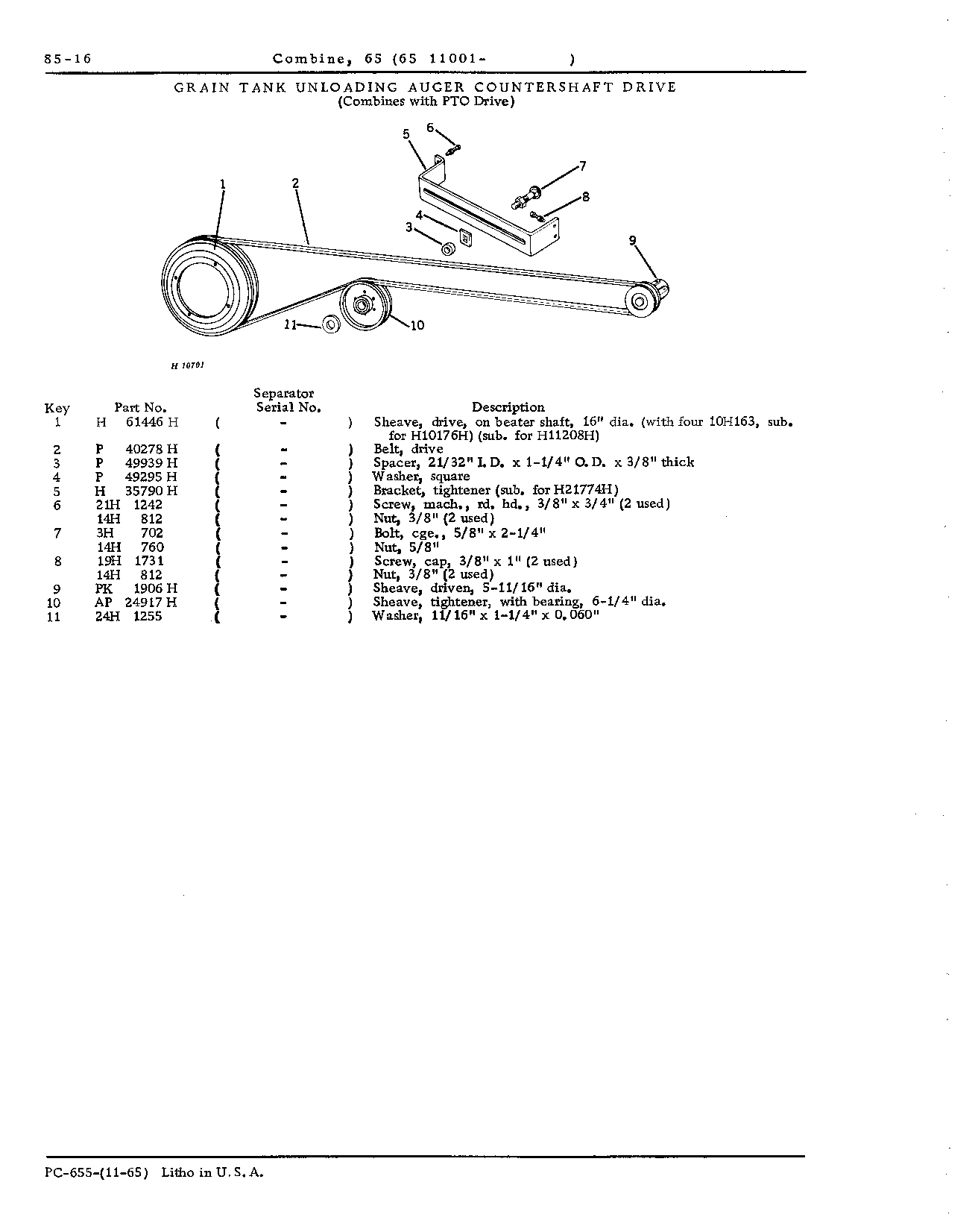 Drive Belts, Chains and Tighteners (Continued)