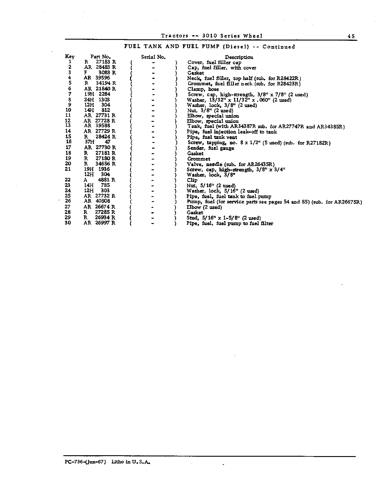 Pipes: Fuel injection (Continued)