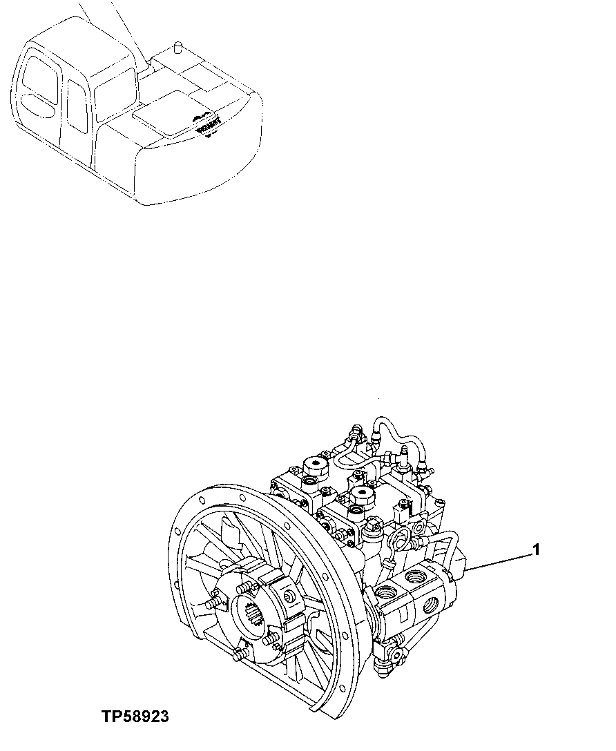 Main Hydraulic Pump (Blade)