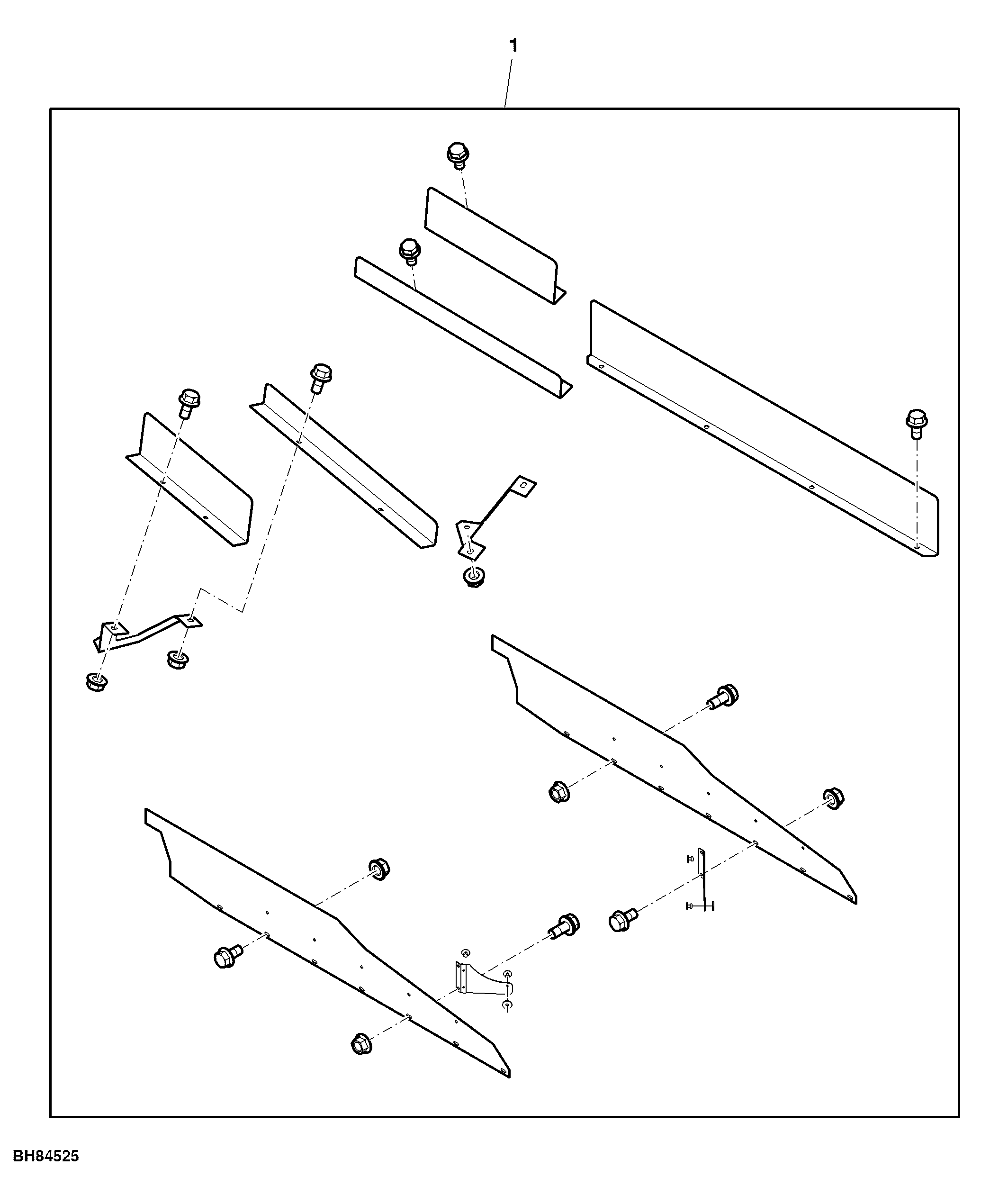 Attachment, Side hill Cleaning Shoe Modification