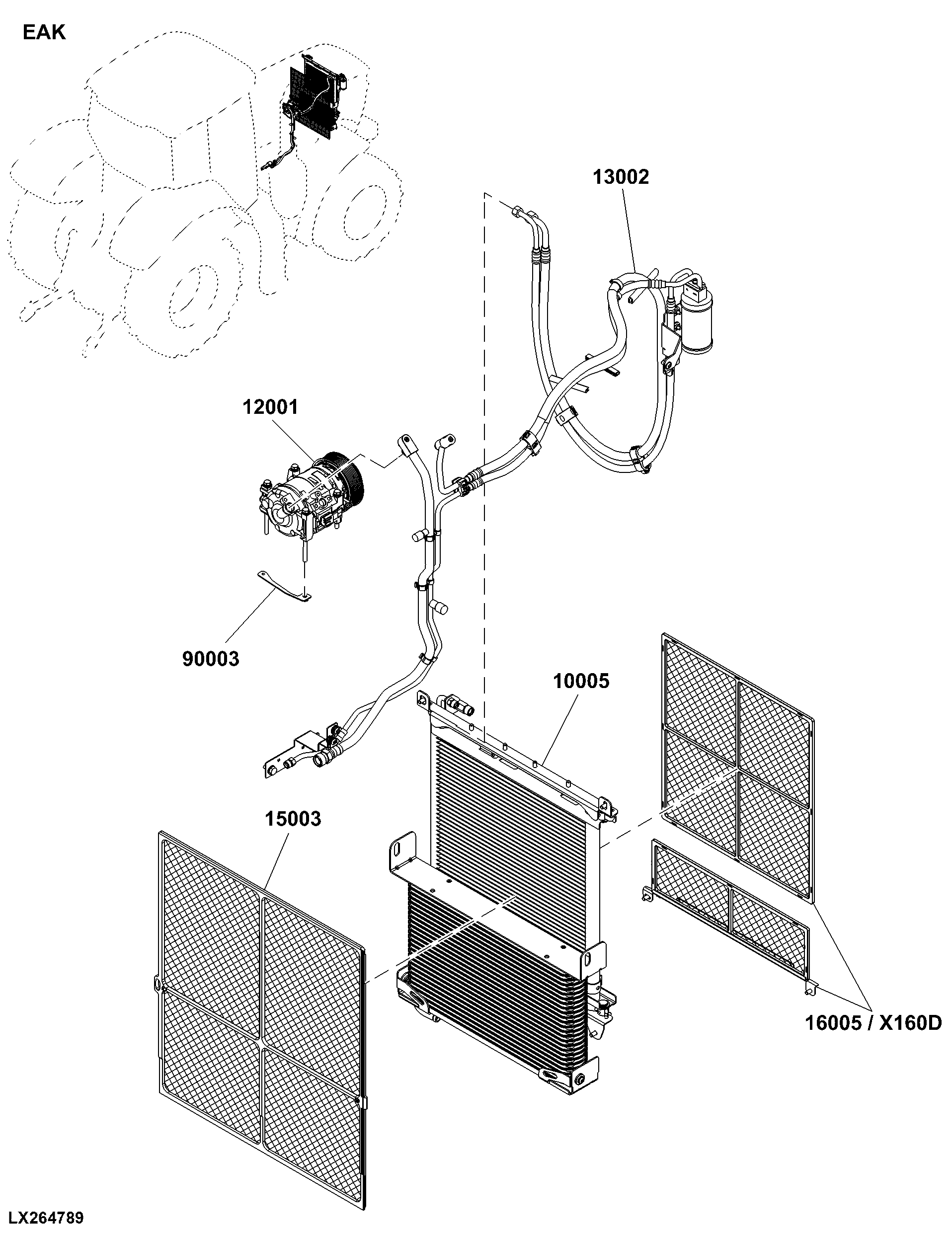 EAK Air Conditioning System, Engine Auxiliaries Related