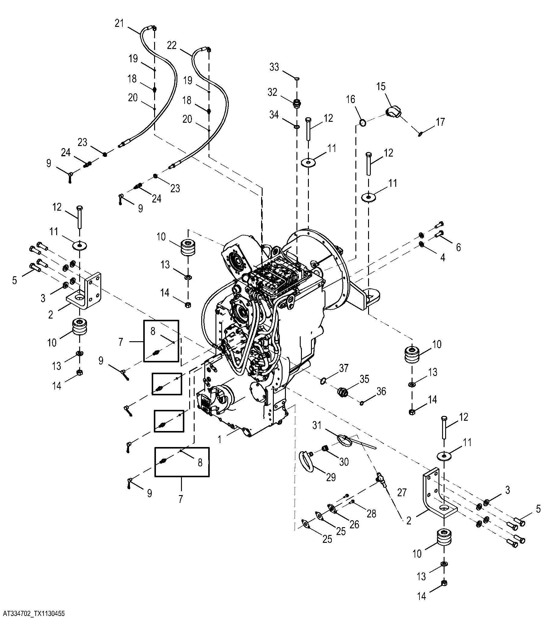 Transmission (with Lock-up Torque Converter)