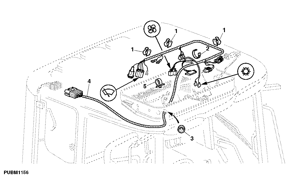 WIRING HARNESS, HEATING AND AIRCONDITIONING